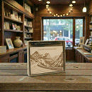 Glacier National Park Wood Keepsake | Going to the Sun Road | Souvenir Made in USA