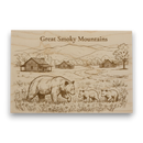 Great Smoky Mountains Wood Keepsake | National Park Souvenir Made in USA