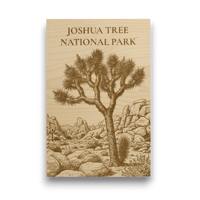 Joshua Tree National Park Wood Keepsake | Memorable Souvenir | Made in USA