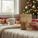 Have a Blessed Christmas Wooden Keepsake Card – Solid Maple or Cherry - The Honeysuckle Porch