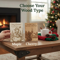 A Season of Beauty and Grace – Wooden Card