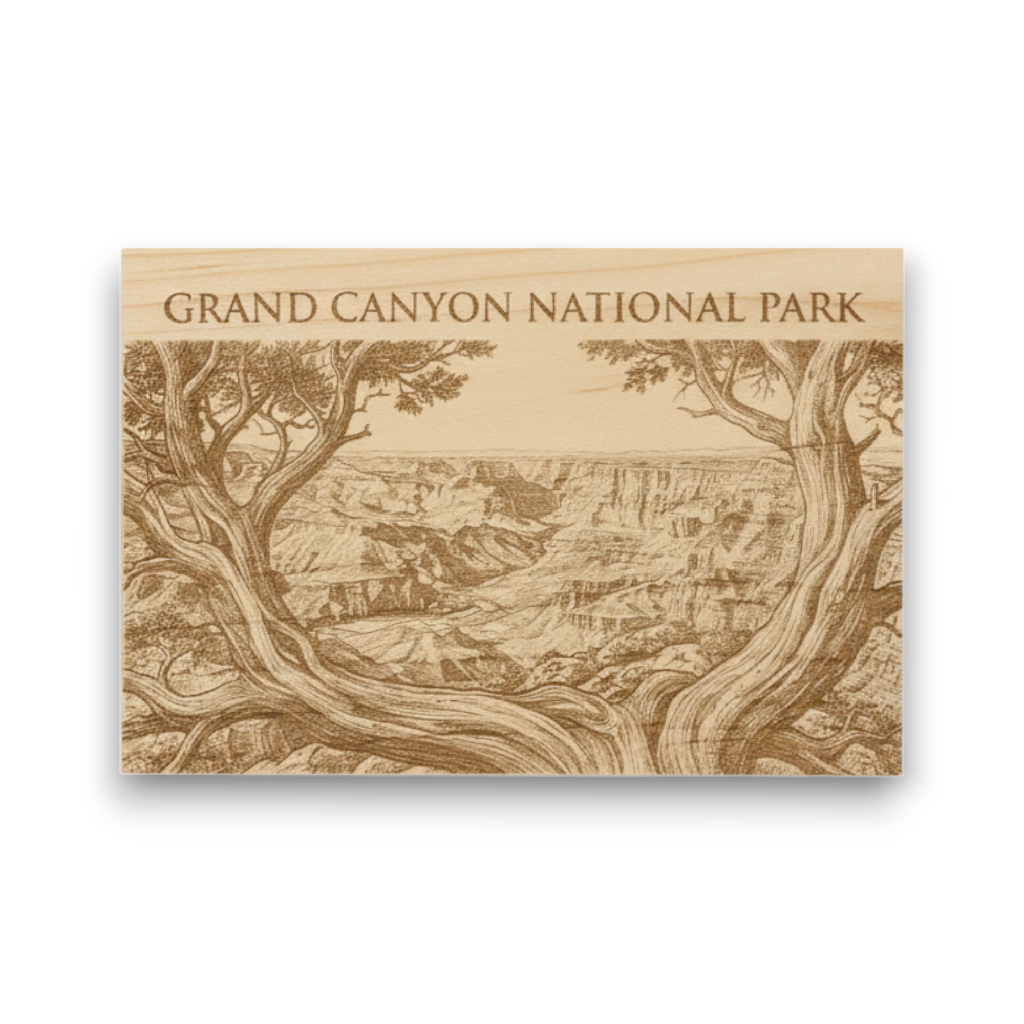 Grand Canyon National Park Wood Keepsake | Souvenir Made in USA